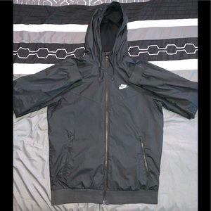 Nike Black Sportswear Wind runner/Rain Jacket